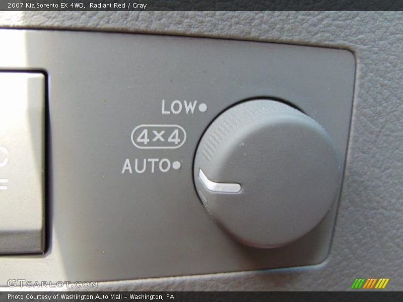 Radiant Red / Gray 2007 Kia Sorento EX 4WD