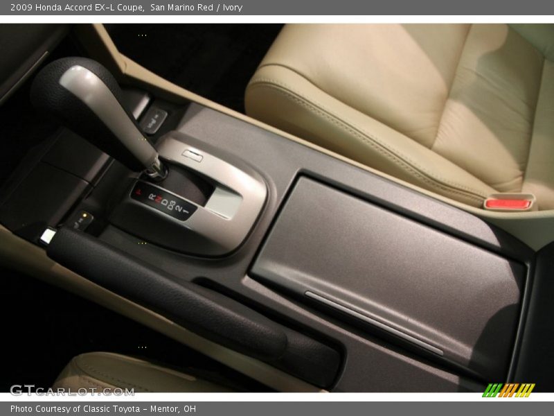 San Marino Red / Ivory 2009 Honda Accord EX-L Coupe