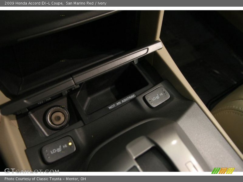 San Marino Red / Ivory 2009 Honda Accord EX-L Coupe