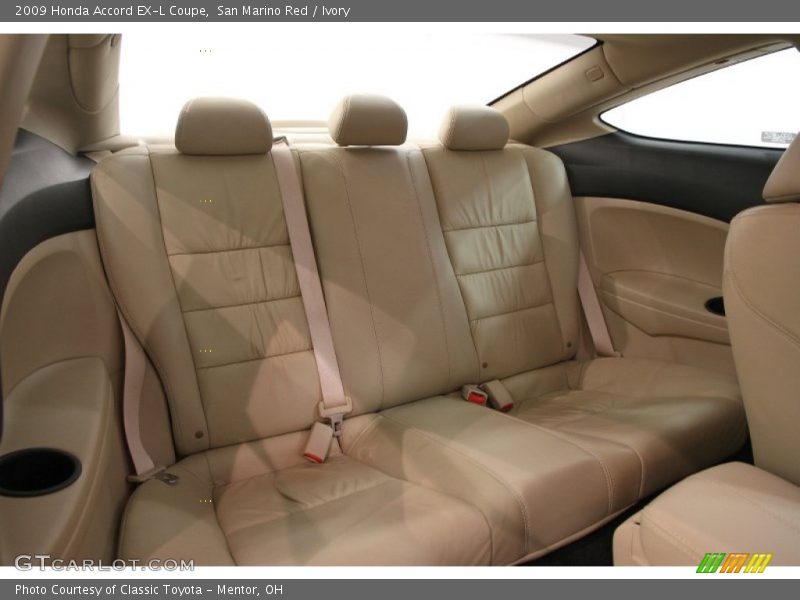 San Marino Red / Ivory 2009 Honda Accord EX-L Coupe