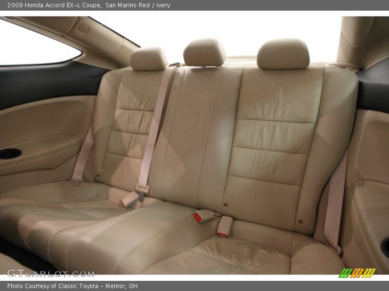 San Marino Red / Ivory 2009 Honda Accord EX-L Coupe