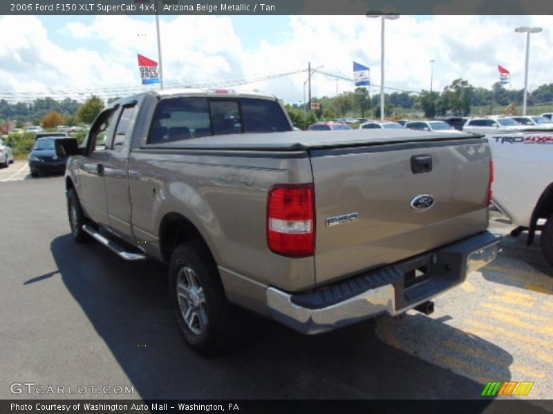 Arizona Beige Metallic / Tan 2006 Ford F150 XLT SuperCab 4x4