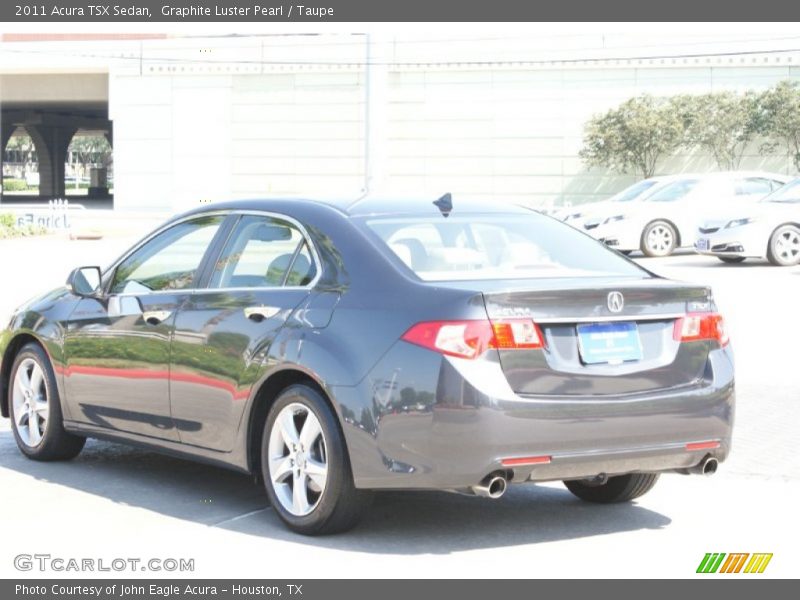Graphite Luster Pearl / Taupe 2011 Acura TSX Sedan
