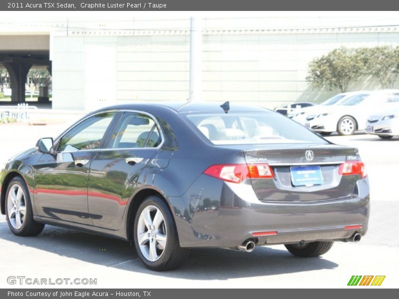 Graphite Luster Pearl / Taupe 2011 Acura TSX Sedan