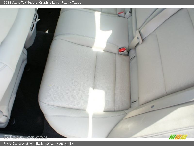 Graphite Luster Pearl / Taupe 2011 Acura TSX Sedan