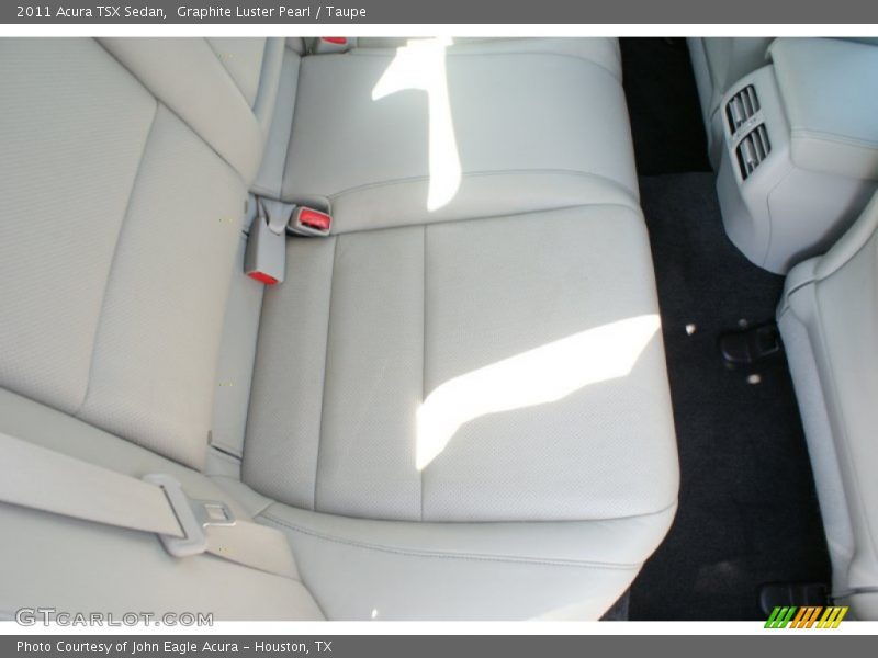Graphite Luster Pearl / Taupe 2011 Acura TSX Sedan