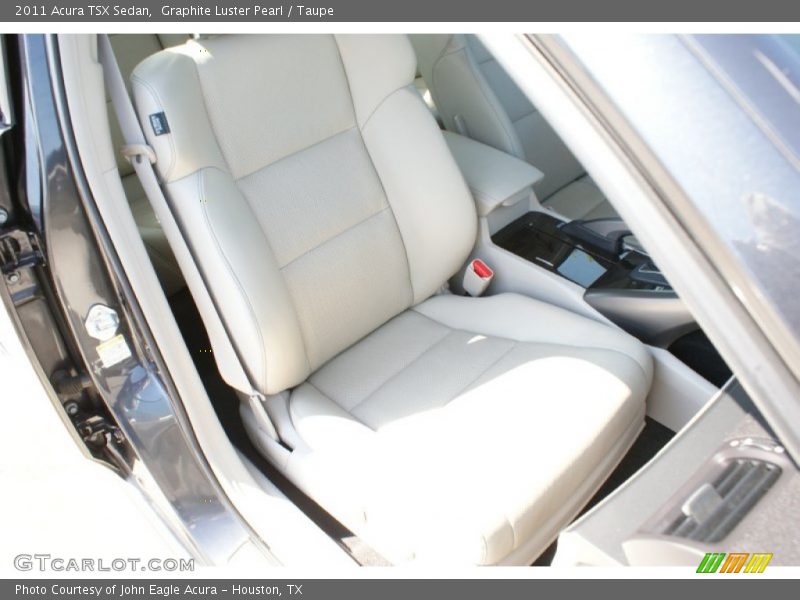 Graphite Luster Pearl / Taupe 2011 Acura TSX Sedan