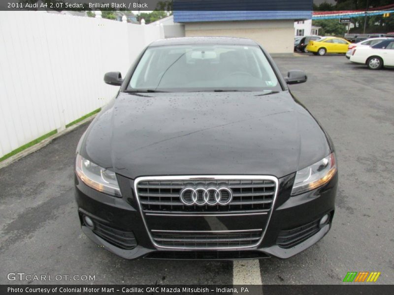 Brilliant Black / Black 2011 Audi A4 2.0T Sedan