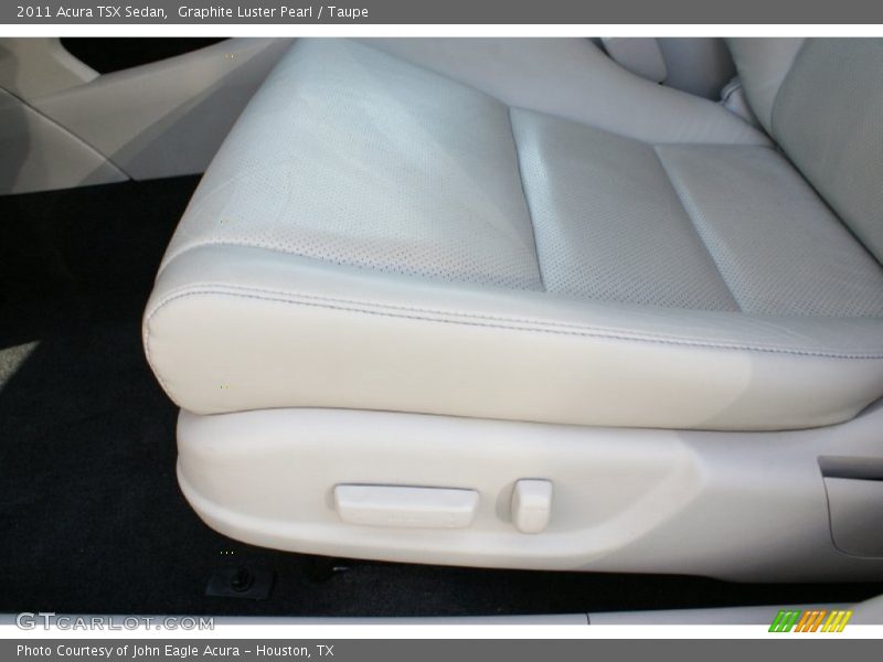 Graphite Luster Pearl / Taupe 2011 Acura TSX Sedan