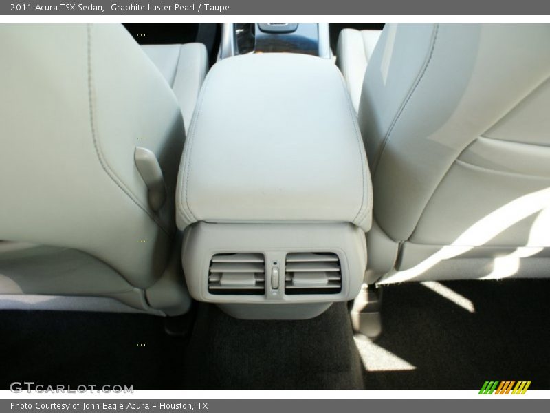Graphite Luster Pearl / Taupe 2011 Acura TSX Sedan