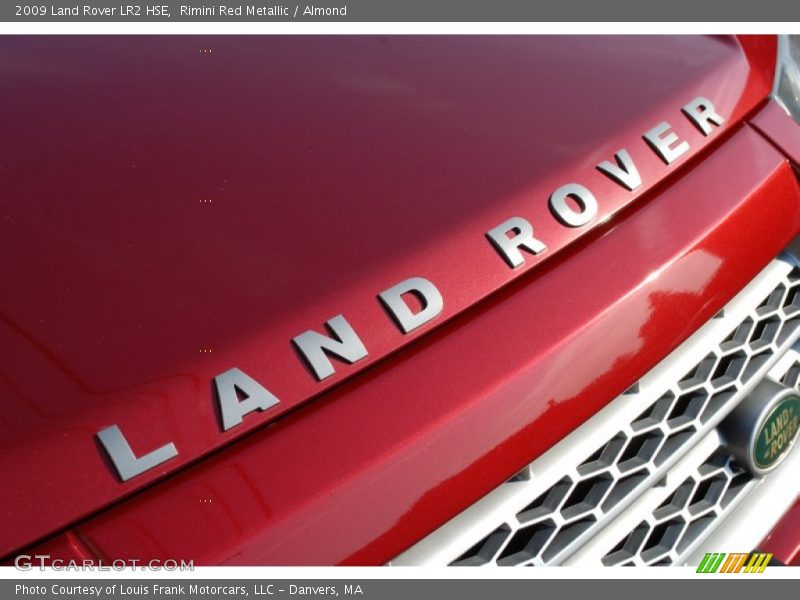 Rimini Red Metallic / Almond 2009 Land Rover LR2 HSE