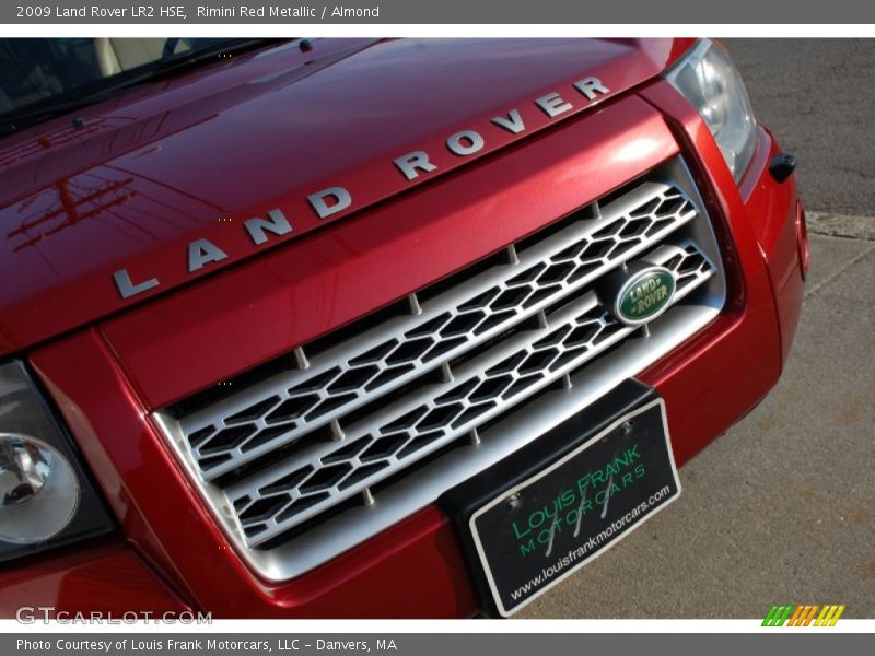 Rimini Red Metallic / Almond 2009 Land Rover LR2 HSE