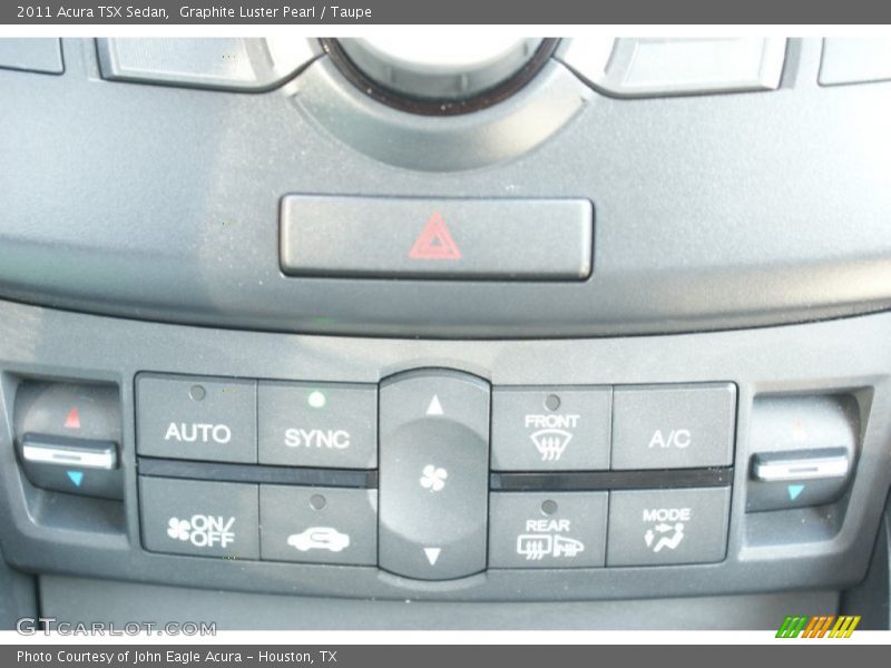Graphite Luster Pearl / Taupe 2011 Acura TSX Sedan