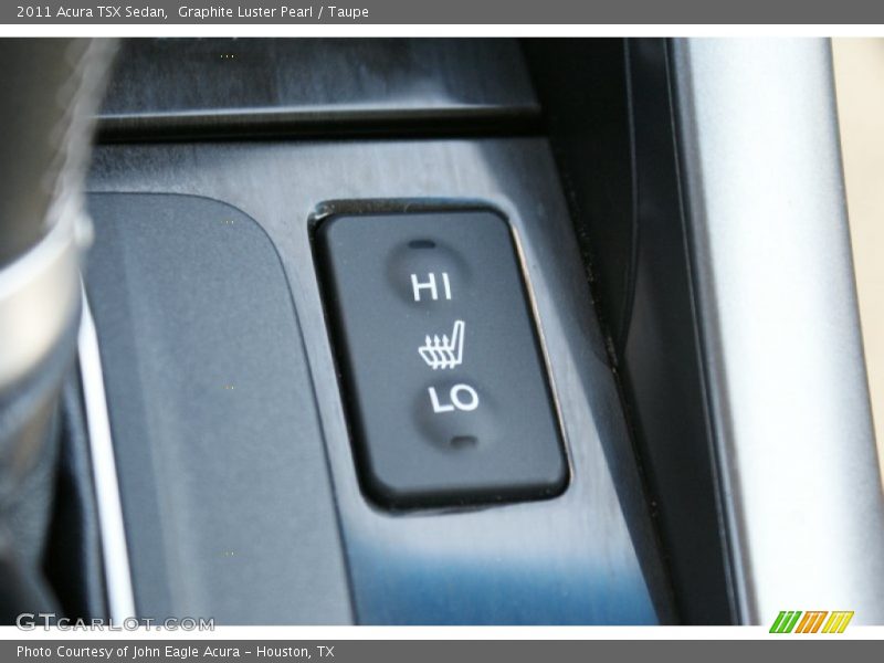 Graphite Luster Pearl / Taupe 2011 Acura TSX Sedan