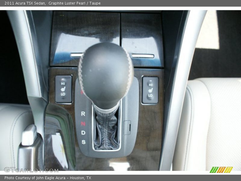 Graphite Luster Pearl / Taupe 2011 Acura TSX Sedan