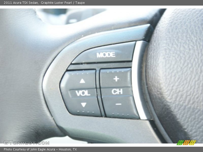 Graphite Luster Pearl / Taupe 2011 Acura TSX Sedan