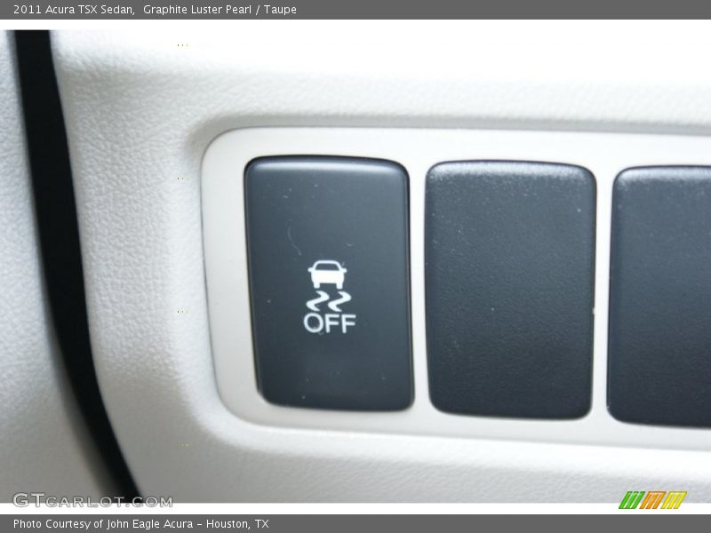 Graphite Luster Pearl / Taupe 2011 Acura TSX Sedan