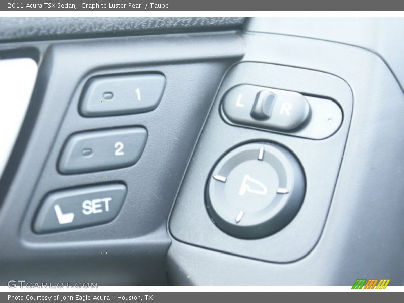 Graphite Luster Pearl / Taupe 2011 Acura TSX Sedan