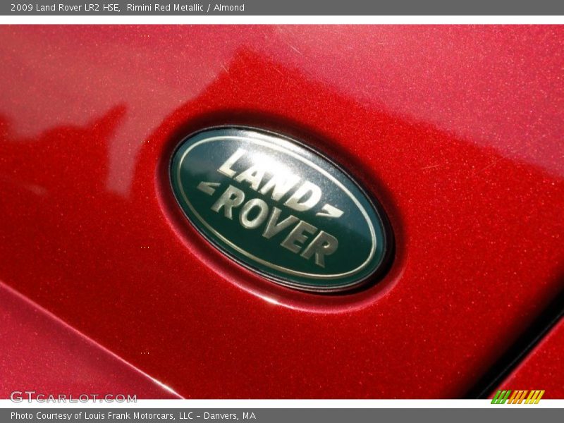 Rimini Red Metallic / Almond 2009 Land Rover LR2 HSE