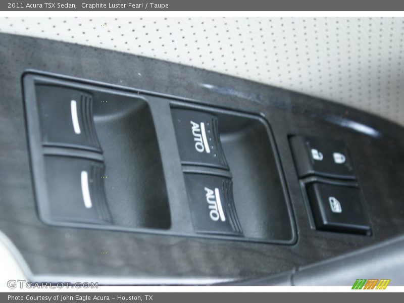 Graphite Luster Pearl / Taupe 2011 Acura TSX Sedan