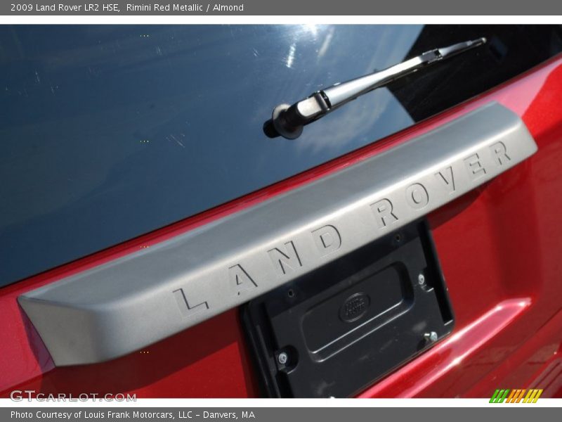 Rimini Red Metallic / Almond 2009 Land Rover LR2 HSE