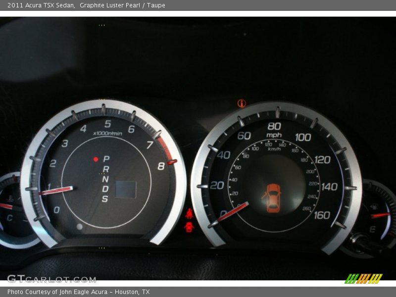 Graphite Luster Pearl / Taupe 2011 Acura TSX Sedan