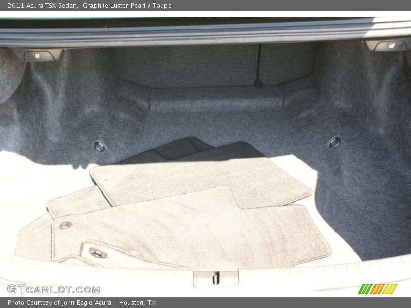 Graphite Luster Pearl / Taupe 2011 Acura TSX Sedan