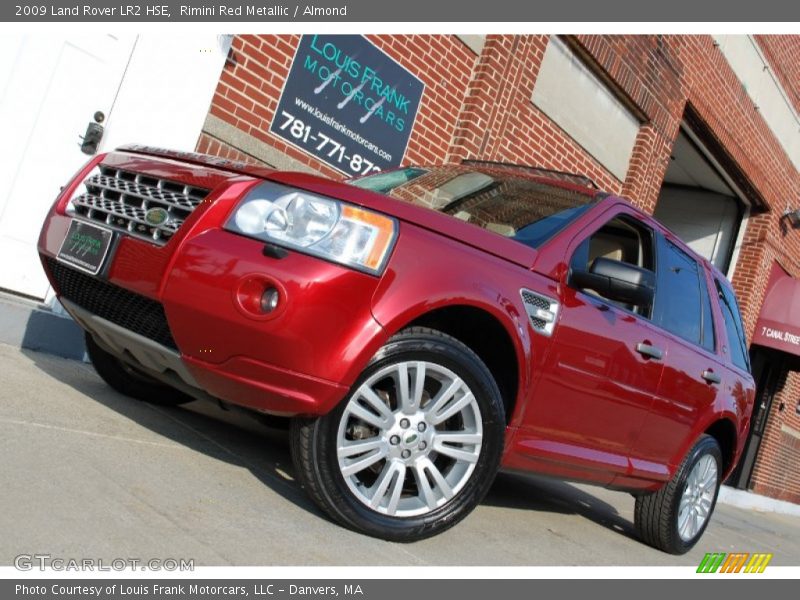 Rimini Red Metallic / Almond 2009 Land Rover LR2 HSE