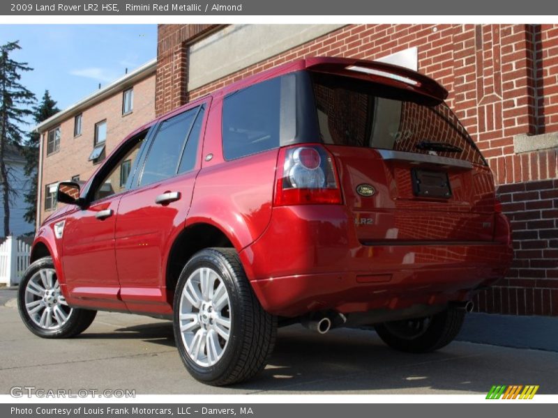 Rimini Red Metallic / Almond 2009 Land Rover LR2 HSE
