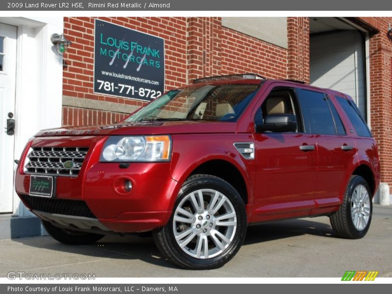 Rimini Red Metallic / Almond 2009 Land Rover LR2 HSE