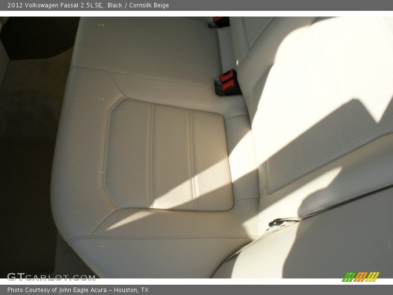 Black / Cornsilk Beige 2012 Volkswagen Passat 2.5L SE