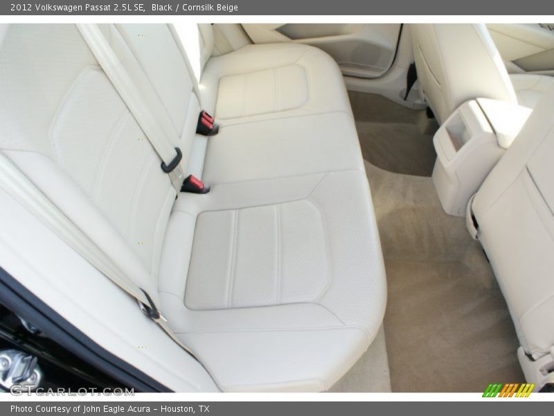 Black / Cornsilk Beige 2012 Volkswagen Passat 2.5L SE