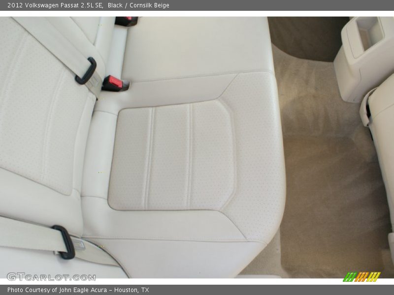 Black / Cornsilk Beige 2012 Volkswagen Passat 2.5L SE