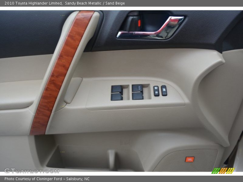 Sandy Beach Metallic / Sand Beige 2010 Toyota Highlander Limited