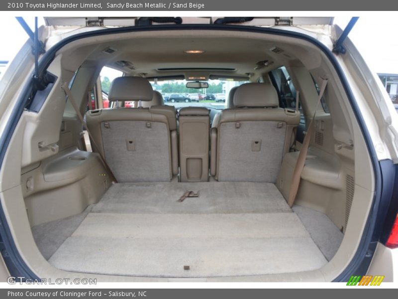 Sandy Beach Metallic / Sand Beige 2010 Toyota Highlander Limited