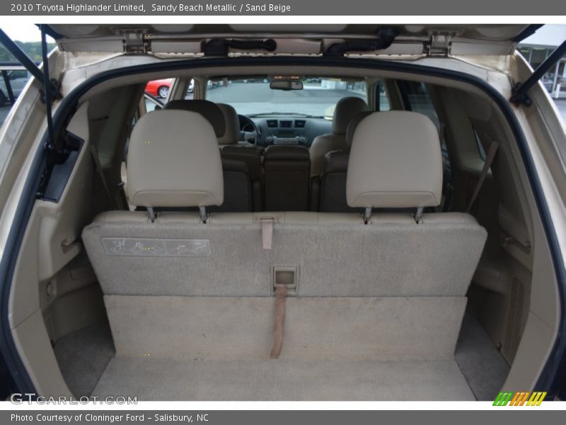 Sandy Beach Metallic / Sand Beige 2010 Toyota Highlander Limited