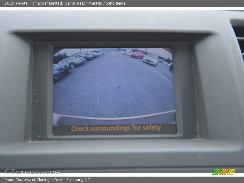 Sandy Beach Metallic / Sand Beige 2010 Toyota Highlander Limited