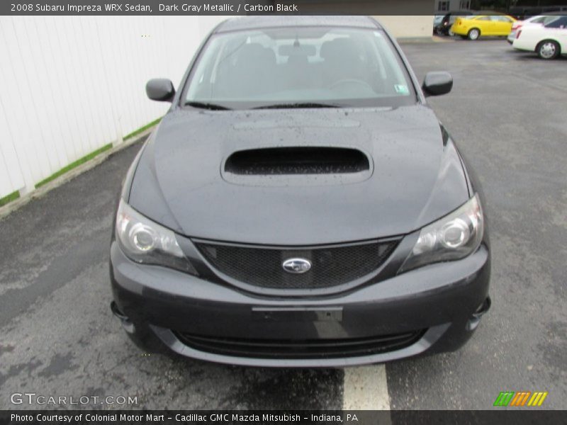 Dark Gray Metallic / Carbon Black 2008 Subaru Impreza WRX Sedan