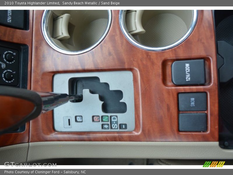 Sandy Beach Metallic / Sand Beige 2010 Toyota Highlander Limited