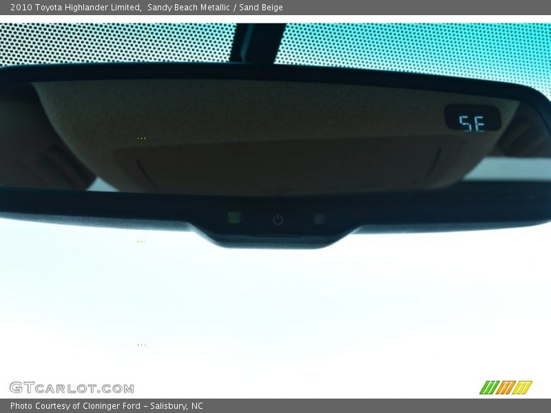 Sandy Beach Metallic / Sand Beige 2010 Toyota Highlander Limited