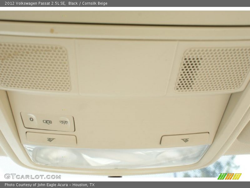 Black / Cornsilk Beige 2012 Volkswagen Passat 2.5L SE