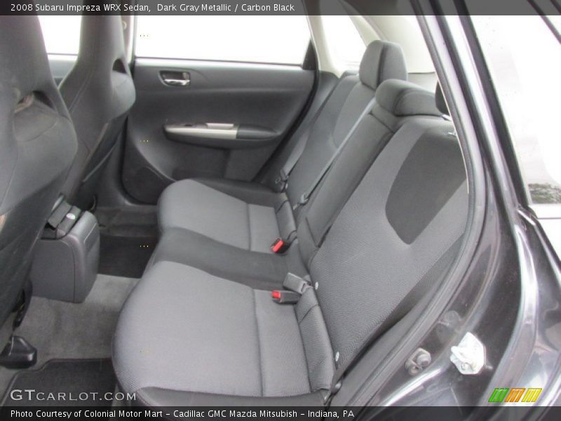 Dark Gray Metallic / Carbon Black 2008 Subaru Impreza WRX Sedan