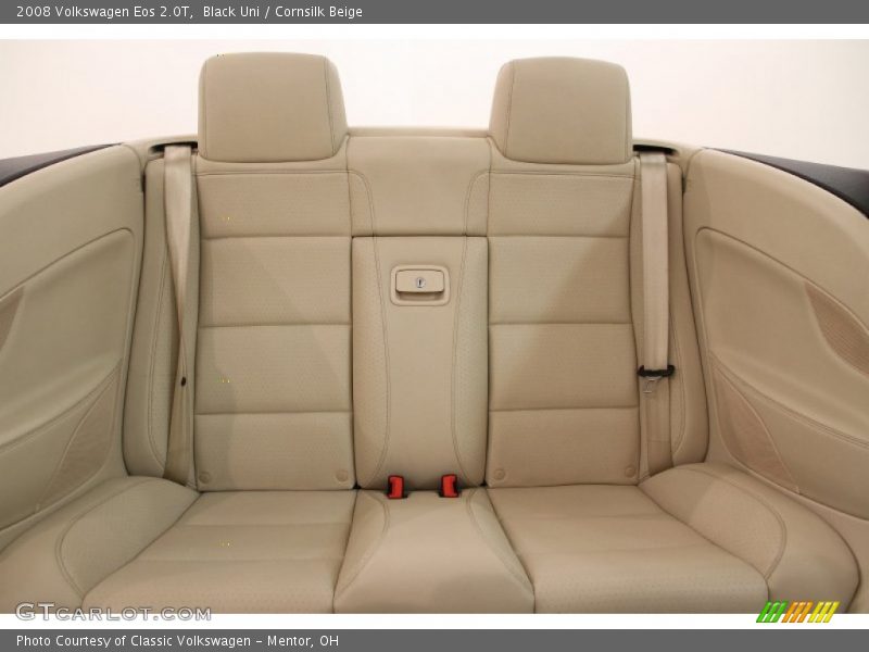 Black Uni / Cornsilk Beige 2008 Volkswagen Eos 2.0T