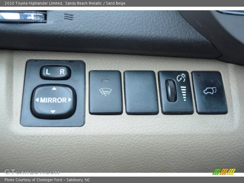 Sandy Beach Metallic / Sand Beige 2010 Toyota Highlander Limited