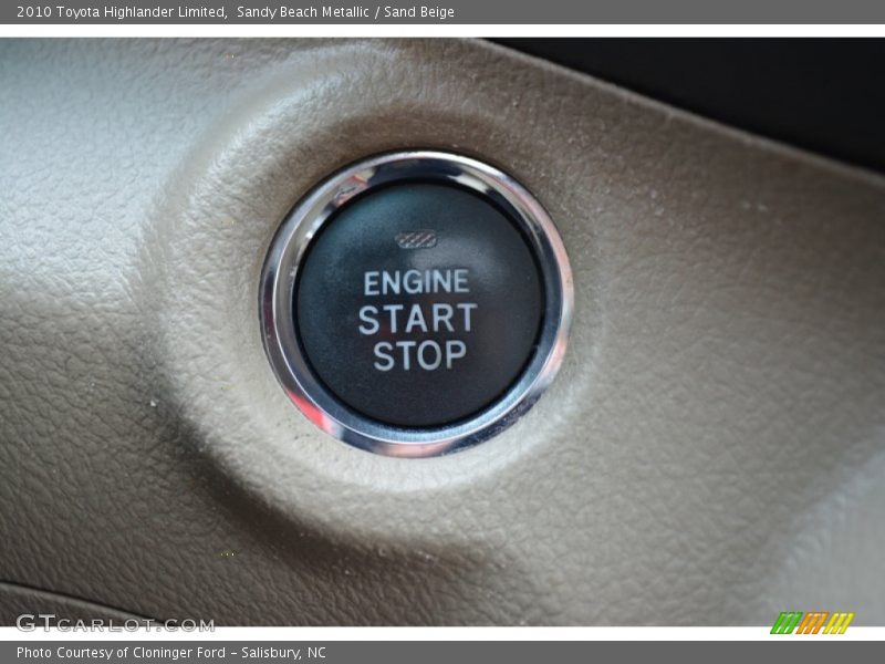 Sandy Beach Metallic / Sand Beige 2010 Toyota Highlander Limited