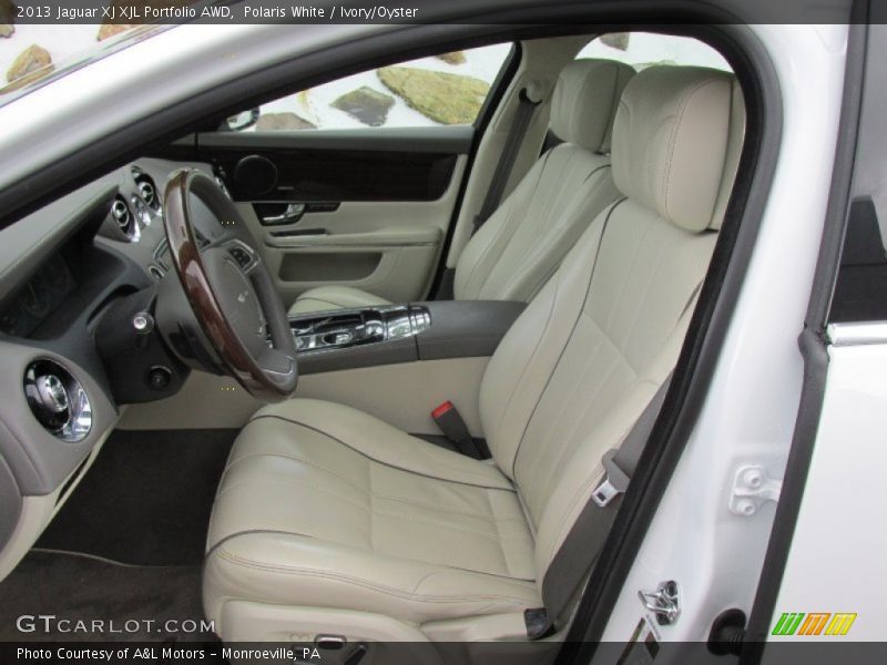  2013 XJ XJL Portfolio AWD Ivory/Oyster Interior