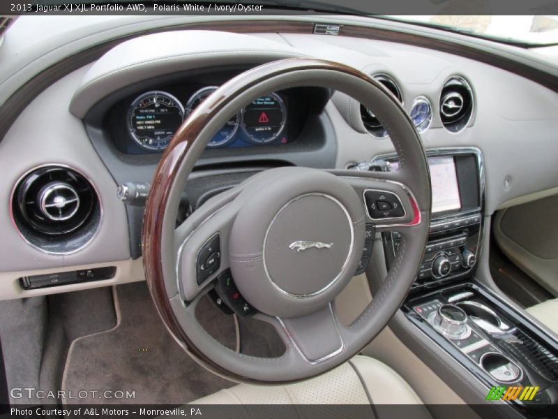  2013 XJ XJL Portfolio AWD Steering Wheel