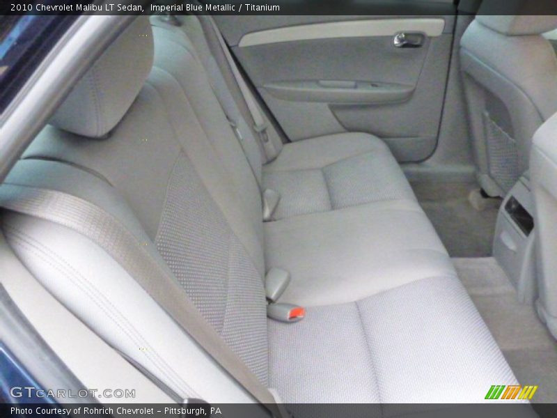 Imperial Blue Metallic / Titanium 2010 Chevrolet Malibu LT Sedan