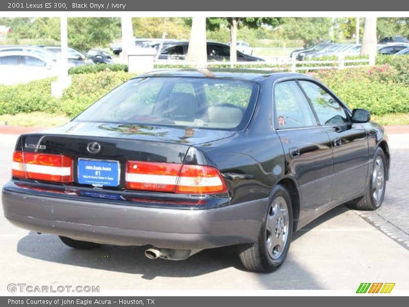 Black Onyx / Ivory 2001 Lexus ES 300