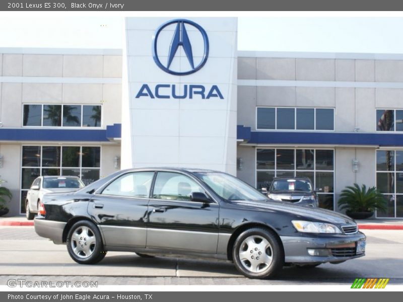 Black Onyx / Ivory 2001 Lexus ES 300